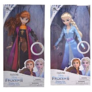 ディズニー(Disney)の新品☆アナと雪の女王2 アナ エルサ シンキングドール（2体セット）(アメコミ)