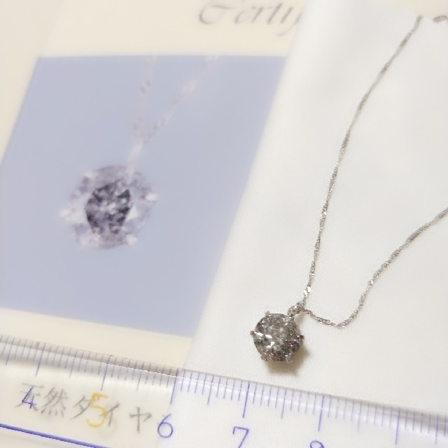 天然ダイヤモンド 1.1カラット　pt999 レディースのアクセサリー(ネックレス)の商品写真