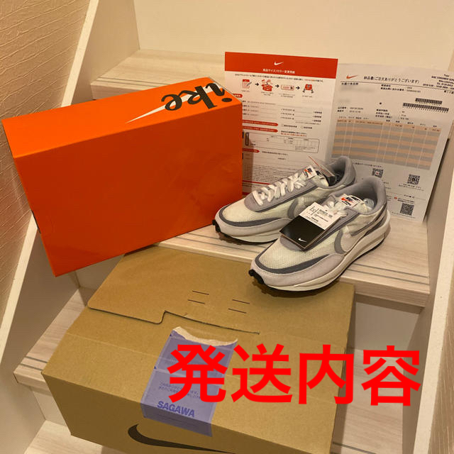 NIKE(ナイキ)のSACAI×NIKE "LD Waffle" SUMMIT WHITE メンズの靴/シューズ(スニーカー)の商品写真