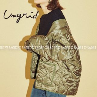 アングリッド(Ungrid)のungrid【美品】キルティングブルゾン★TODAYFUL(ブルゾン)