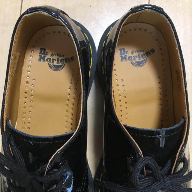 Dr.Martens(ドクターマーチン)のドクターマーチン 3ホール パテントレザー レディースの靴/シューズ(ローファー/革靴)の商品写真