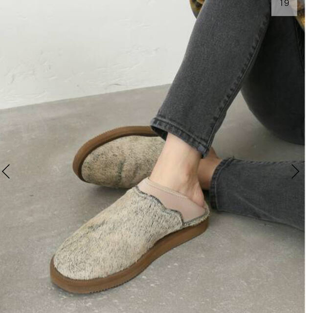 スイコック SUICOKE 別注 ハラコ スリッポン 23 ムートン タイムセール