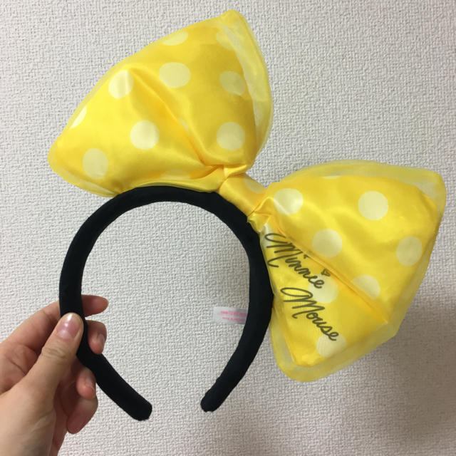 Disney(ディズニー)の【BIGリボンカチューシャ】 レディースのヘアアクセサリー(カチューシャ)の商品写真