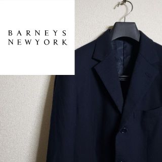 バーニーズニューヨーク(BARNEYS NEW YORK)のバーニーズニューヨーク ネイビー クラシック ビジネス バーニーズ サイドベンツ(テーラードジャケット)