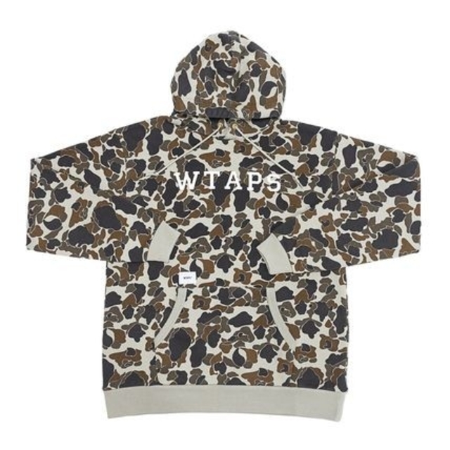 W)taps(ダブルタップス)のWTAPS ダブルタップス DESIGN HOODED COLLEGE メンズのトップス(パーカー)の商品写真