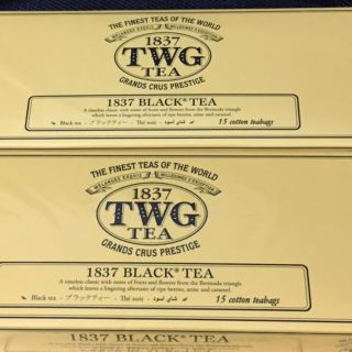 【新品未開封】TWGブラックティー2箱(茶)