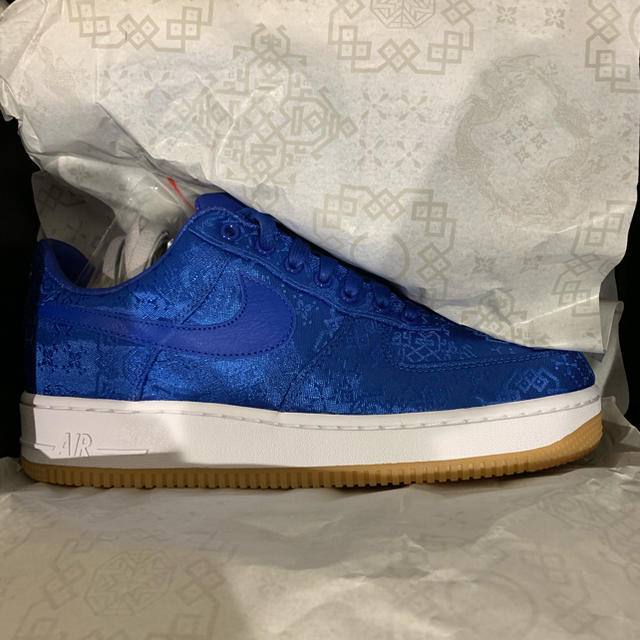 スニーカーNIKE×CLOT AIR FORCE1 27cm snkrs購入 即発送