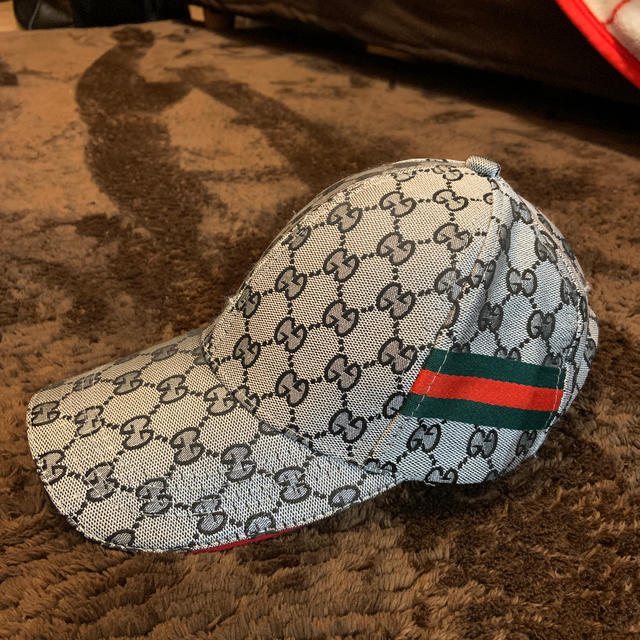 Gucci   GUCCI帽子グレーの通販 by ジェイコブ's shop｜グッチならラクマ