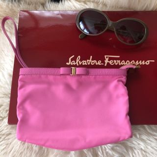 フェラガモ(Ferragamo)の美品☆フェラガモ  ☆素敵なポーチ(ポーチ)