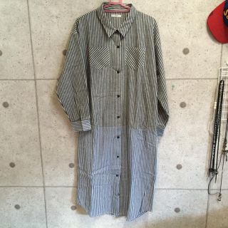 ミスティック(mystic)のロングシャツワンピ(シャツ/ブラウス(長袖/七分))