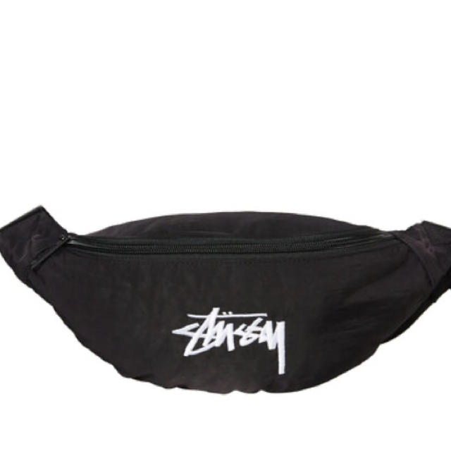 【STUSSY】ウエストバッグ　ストリートファッション　ユニセックス