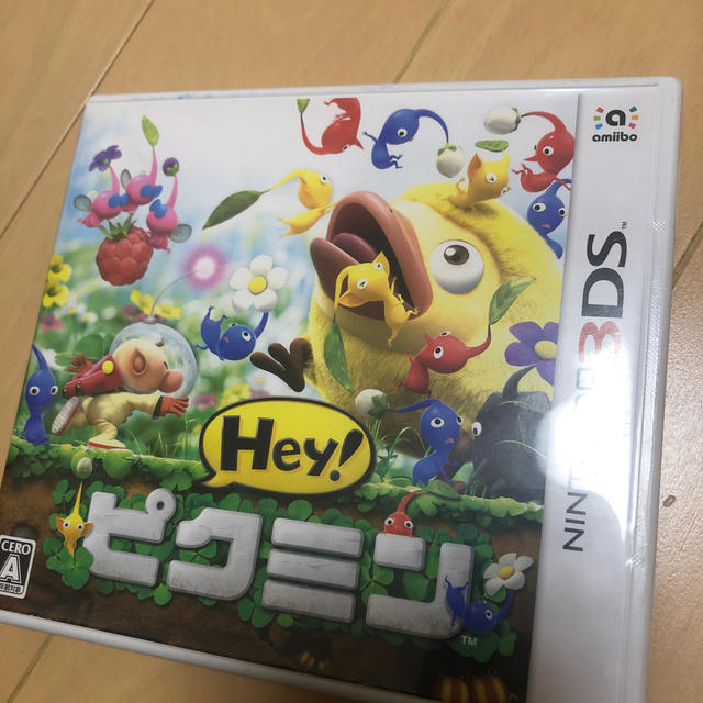 Hey！ ピクミン 3DS エンタメ/ホビーのゲームソフト/ゲーム機本体(携帯用ゲームソフト)の商品写真