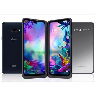 エルジーエレクトロニクス(LG Electronics)のLG G8X ThinQ SIMフリー 新品同様(スマートフォン本体)