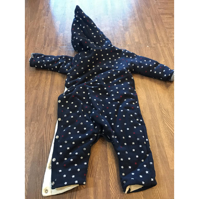 PETIT BATEAU(プチバトー)のプチバトー　67cm カバーオール キッズ/ベビー/マタニティのベビー服(~85cm)(カバーオール)の商品写真