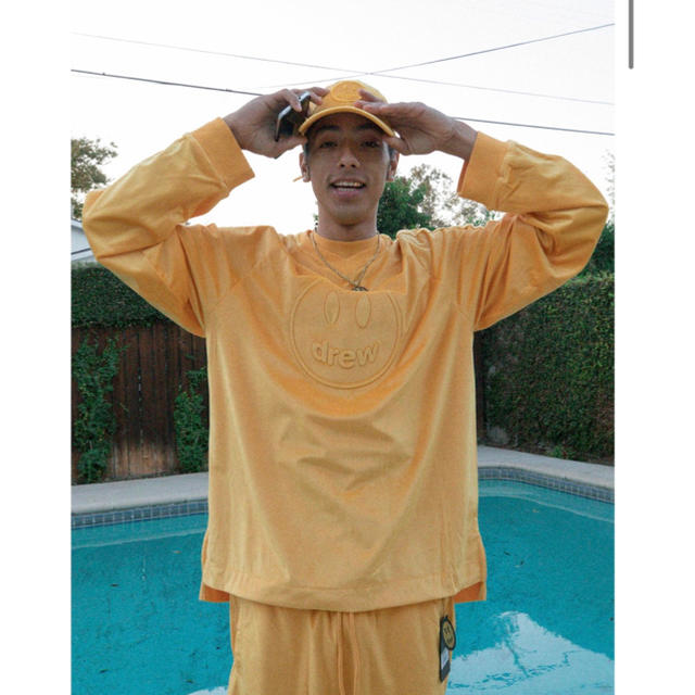 drew house Mascot V-Neck LS Top XS - Tシャツ/カットソー(七分/長袖)
