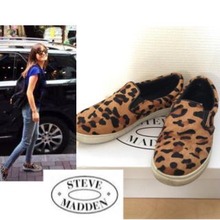 スティーブマデン(Steve Madden)のSTEVE MADDEN♡豹柄スリッポン(スリッポン/モカシン)