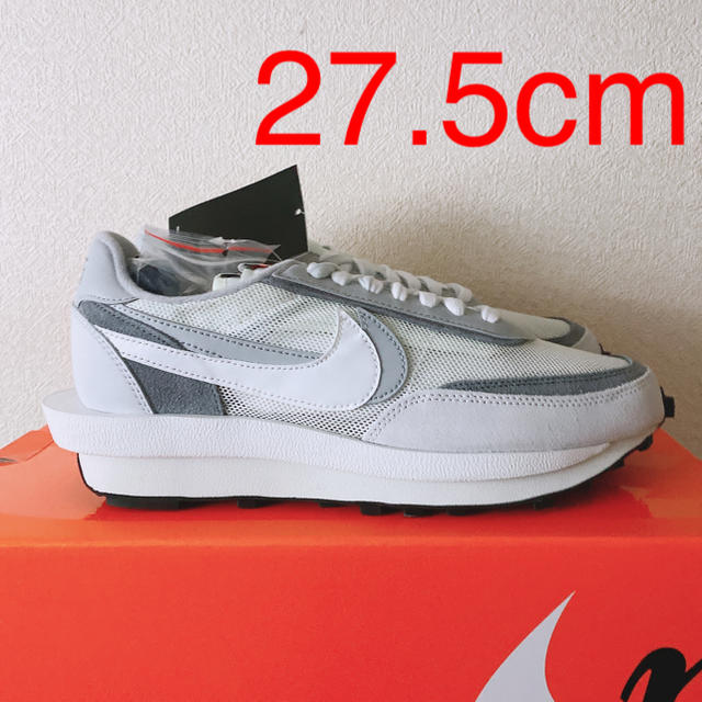 27.5cm NIKE SACAI LD Waffle Summit White