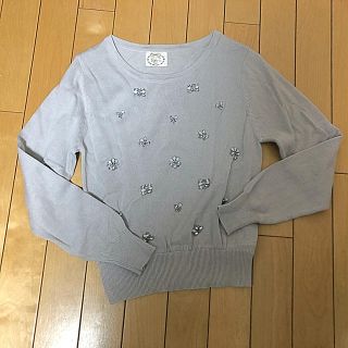 トッコ(tocco)の【tocco closet】★トッコクローゼット★ビジューニット(ニット/セーター)