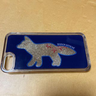 メゾンキツネ(MAISON KITSUNE')のメゾンキツネ  キラキラ スマホケース スマホカバー(iPhoneケース)