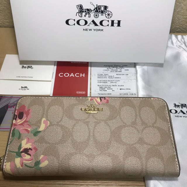 COACH    コーチ　長財布　新品