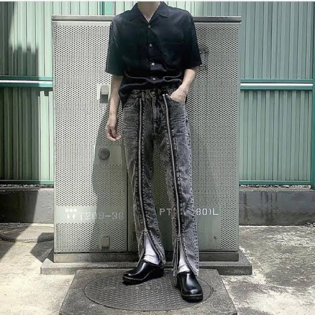 サリバン　ジップデニム　19ss 44パンツ