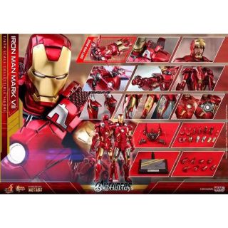 ホットトイズ  アベンジャーズ アイアンマン・マーク7 1/6フィギュア通常版(アメコミ)