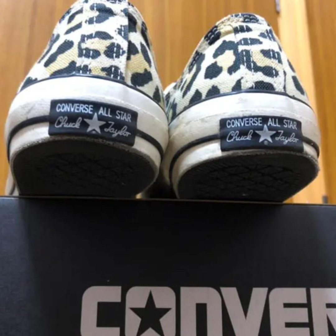 CONVERSE × WACKO MARIAレオパードスニーカー　ロー　27.5