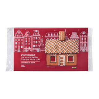 イケア(IKEA)の【2袋セット】VINTERSAGA ヴィンテルサーガ ジンジャーブレッド ハウス(菓子/デザート)