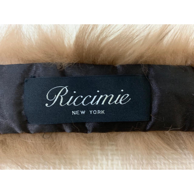 Riccimie New York(リッチミーニューヨーク)のブルーフォックス ファーティペット レディースのファッション小物(マフラー/ショール)の商品写真