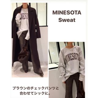 アパルトモンドゥーズィエムクラス(L'Appartement DEUXIEME CLASSE)のL'Appartement STAMMBAUM MINESOTA SWEAT(トレーナー/スウェット)