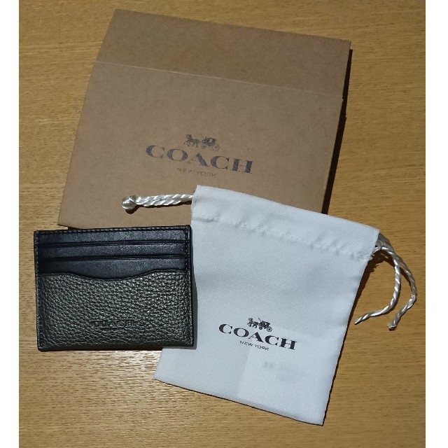 COACH(コーチ)のCOACH カードケース メンズのファッション小物(名刺入れ/定期入れ)の商品写真