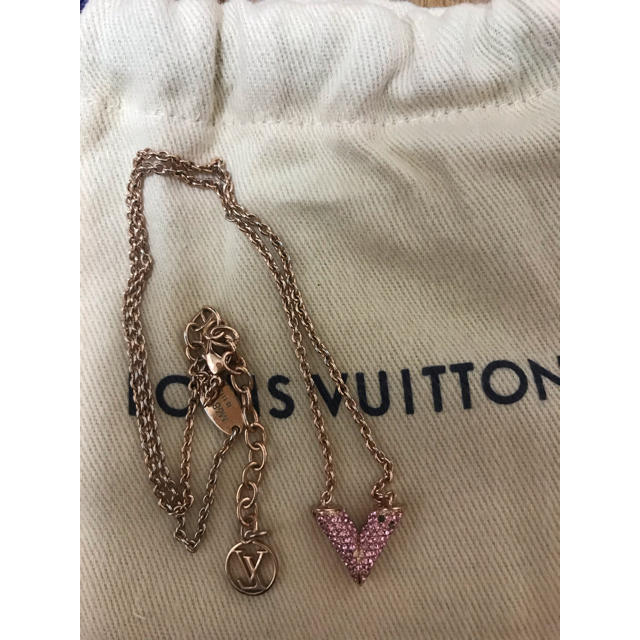 【時間指定不可】 VUITTON LOUIS - ストラス ネックレス・エセンシャルV 【超美品】ルイヴィトン ネックレス - www