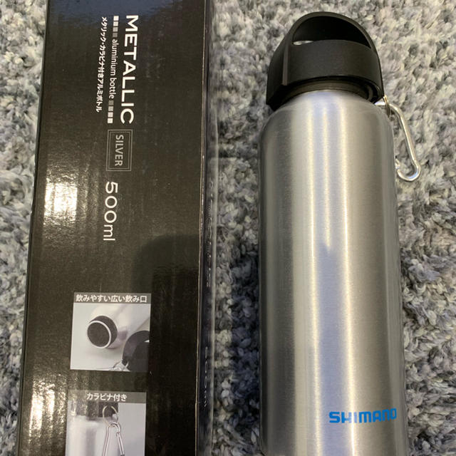 SHIMANO(シマノ)のSHIMANO LIMITEDPRO アルミボトル 500ml スポーツ/アウトドアのフィッシング(その他)の商品写真