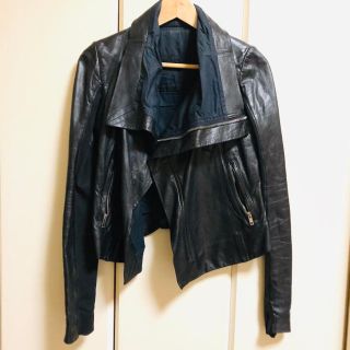 リックオウエンス(Rick Owens)のRick Owens レザージャケット　クラシックバイカー(その他)