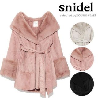 スナイデル(SNIDEL)のsnidel エコファームートンコート (ムートンコート)