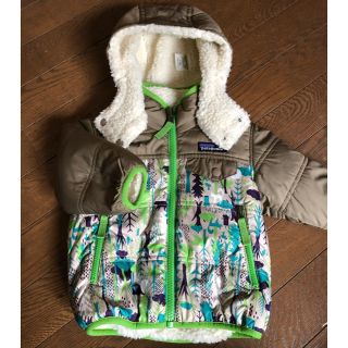 パタゴニア(patagonia)のPatagonia リバーシブル トリプルズ・フーディ 6～12M(ジャケット/コート)