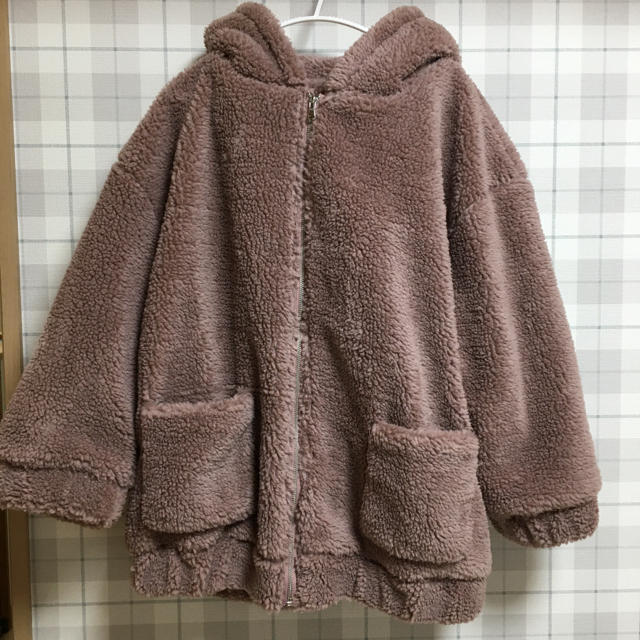 GRL(グレイル)の新品♡ GRL BIGシルエットボアパーカー レディースのジャケット/アウター(毛皮/ファーコート)の商品写真