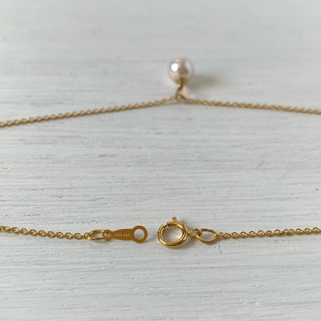 k14gf♡ひとつぶ・あこや真珠のネックレス　　6.5〜7.0㎜ ハンドメイドのアクセサリー(ネックレス)の商品写真