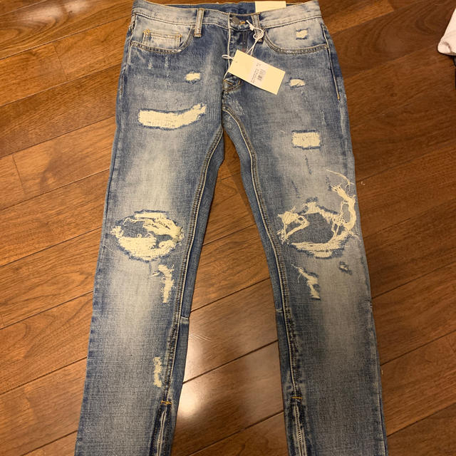 FEAR OF GOD(フィアオブゴッド)のmnml M1 Repaired Denim Blue 28 メンズのパンツ(デニム/ジーンズ)の商品写真