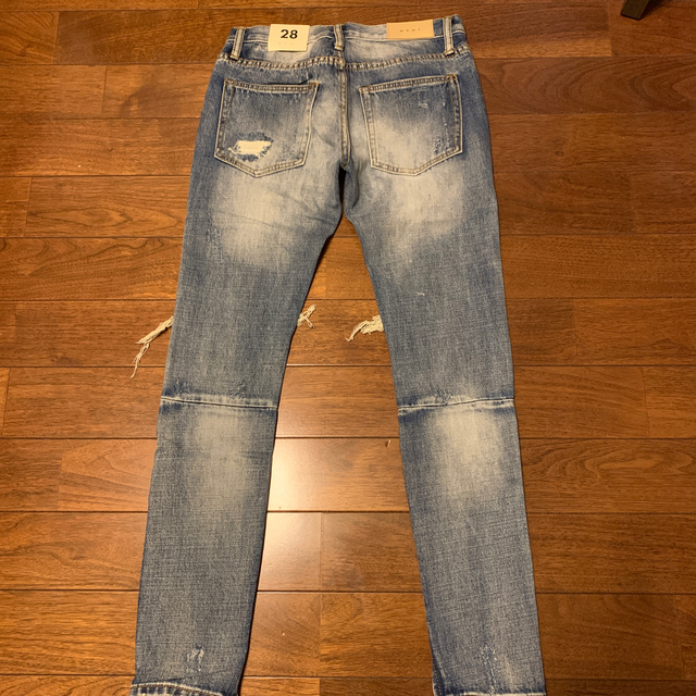 FEAR OF GOD(フィアオブゴッド)のmnml M1 Repaired Denim Blue 28 メンズのパンツ(デニム/ジーンズ)の商品写真