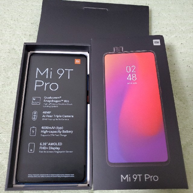 【値下げしました】Xiaomi Mi 9T Pro 6GB/128GB 黒