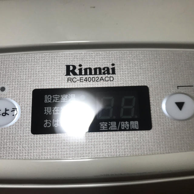 Rinnai(リンナイ)の未使用品！リンナイ・ガスファンヒーター！都市ガス用！ スマホ/家電/カメラの冷暖房/空調(ファンヒーター)の商品写真