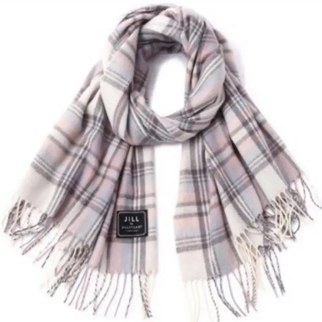 JILL by JILLSTUART - ストール マフラー ホワイトの通販 by JILL by JILLSTUART - ストール マフラー ホワイトの通販 by