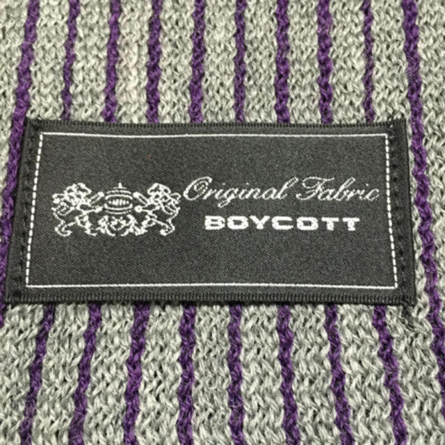 BOYCOTT(ボイコット)のBOYCOTT マフラー メンズのファッション小物(マフラー)の商品写真