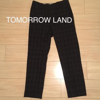 トゥモローランド(TOMORROWLAND)のTOMORROW LAND クロップドパンツ(クロップドパンツ)