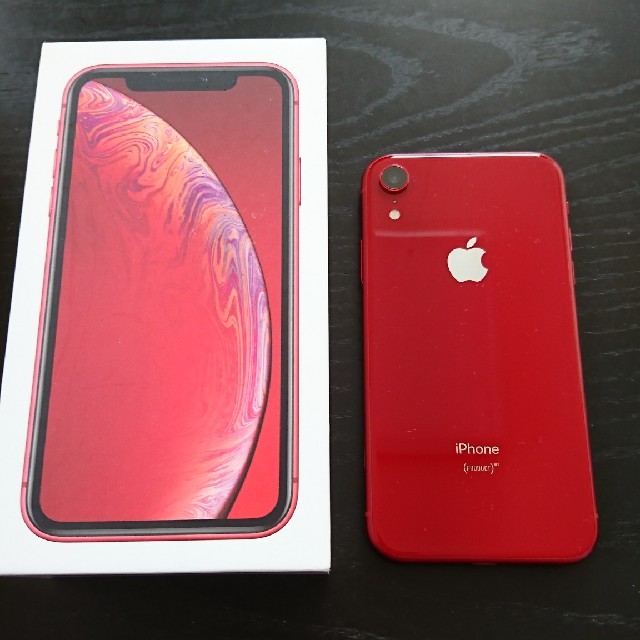 SIMフリー iPhone XR 128GB 赤 新品未使用