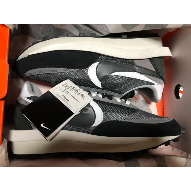 NIKE sacai LD Waffle Black 26.5