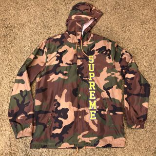 Supreme - 売り切り価格‼️迷彩hoodie coach jacket コーチジャケット