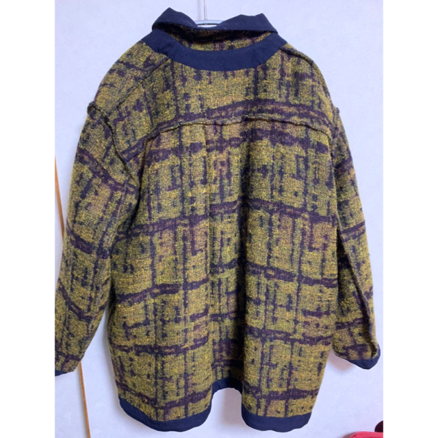 Yohji Yamamoto(ヨウジヤマモト)のmarvielab ウールモヘアジャケット メンズのジャケット/アウター(テーラードジャケット)の商品写真