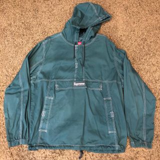 シュプリーム(Supreme)のcotton anorak pullover jacket(マウンテンパーカー)